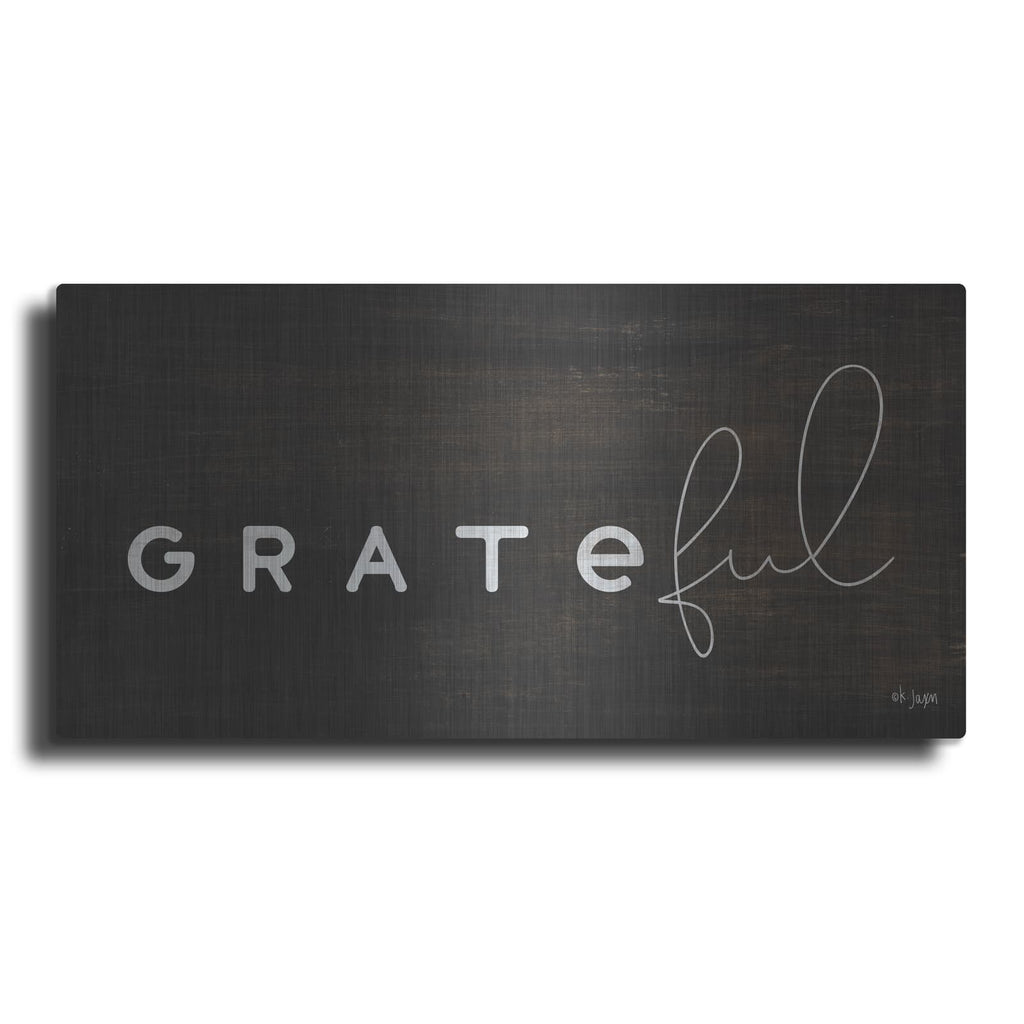 'Grateful' by Jaxn Blvd – Metal Wall Art