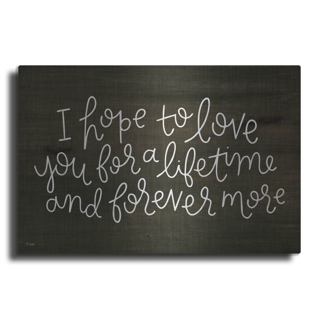 'Love For a Lifetime' by Jaxn Blvd – Metal Wall Art