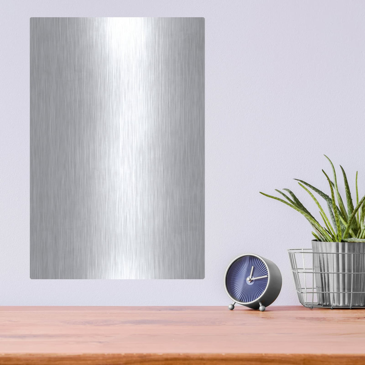 'Merry Christmas' by Jaxn Blvd – Metal Wall Art, 12x16 room view