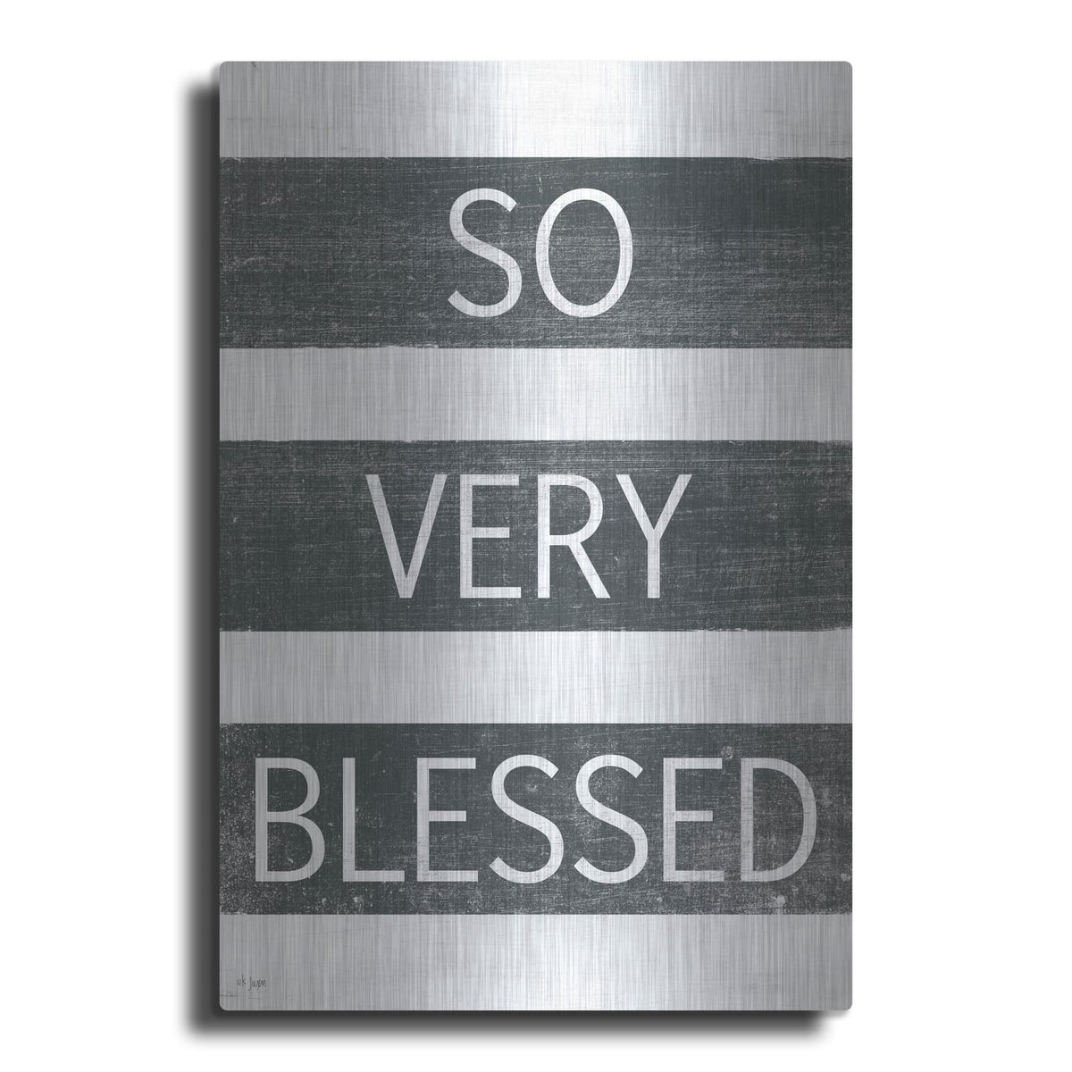 'So Very Blessed' by Jaxn Blvd – Metal Wall Art