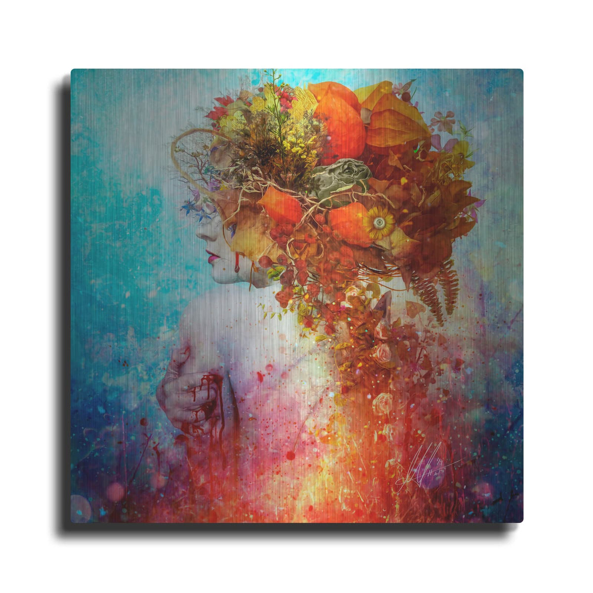 'Compassion' by Mario Sanchez Nevado – Metal Wall Art