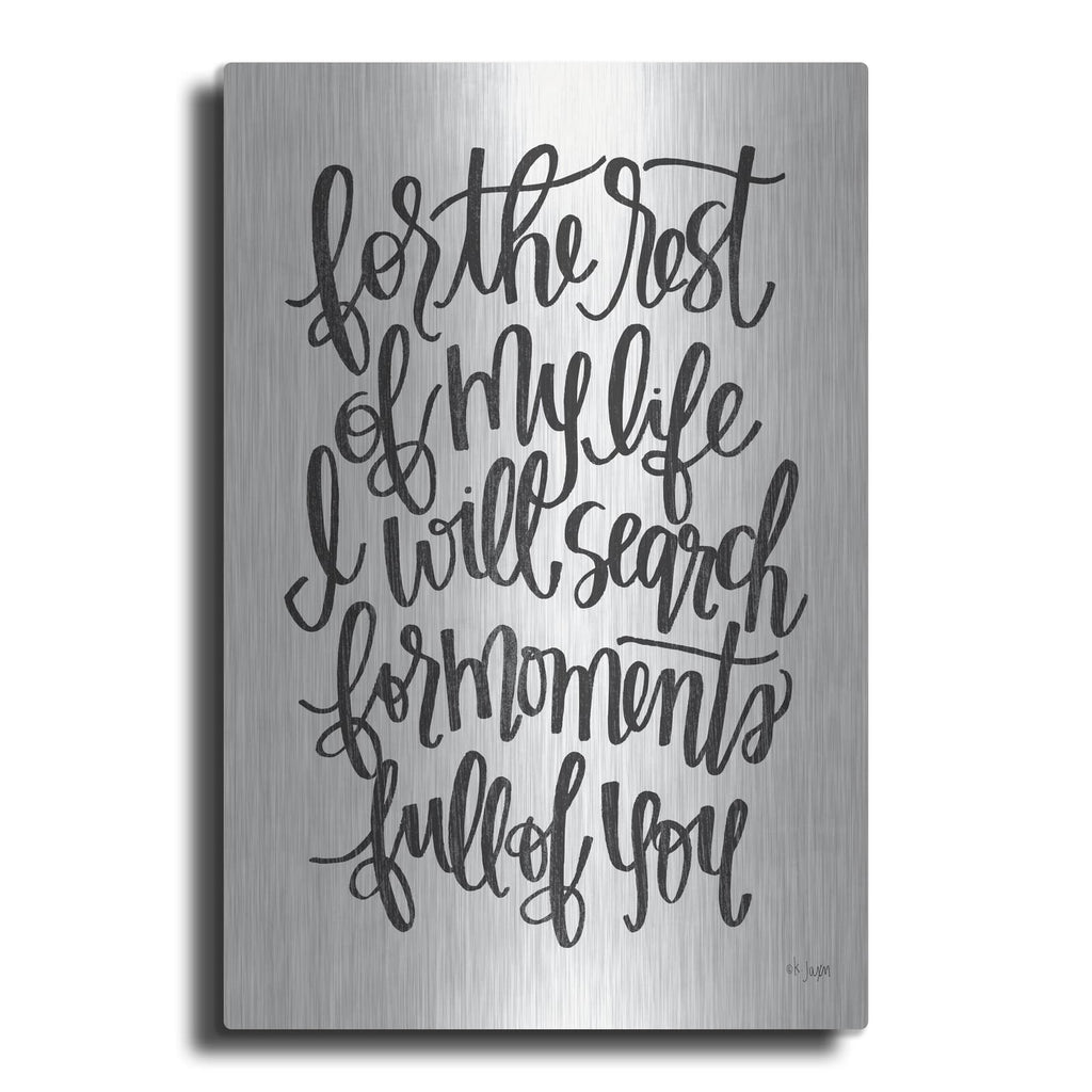 'For the Rest of My Life' by Jaxn Blvd – Metal Wall Art