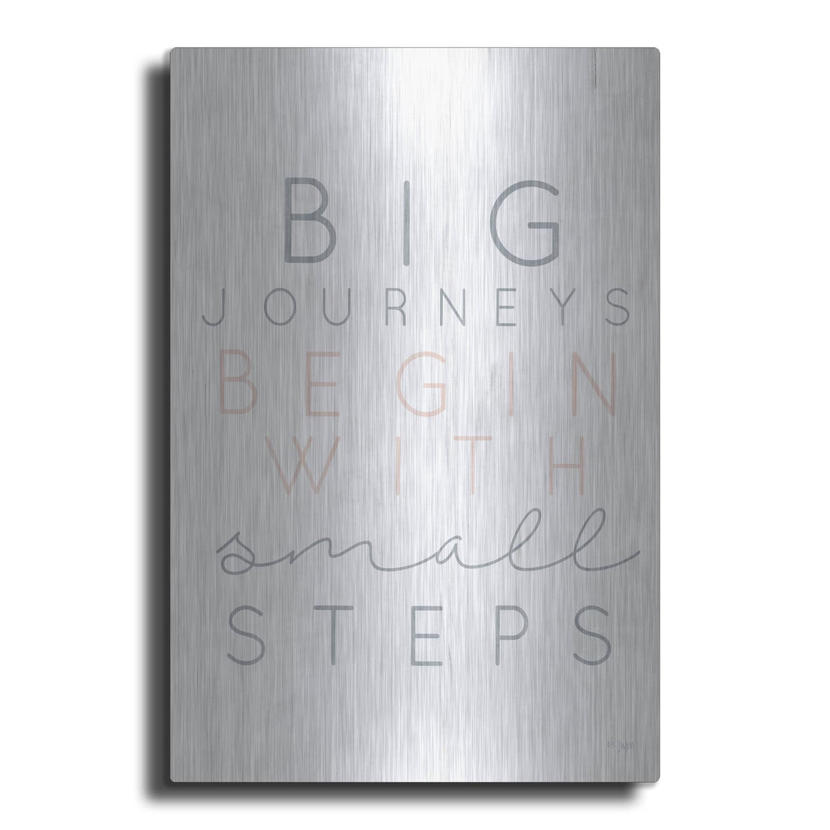 'Big Journeys' by Jaxn Blvd – Metal Wall Art