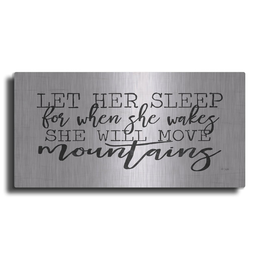 'Let Her Sleep' by Jaxn Blvd – Metal Wall Art