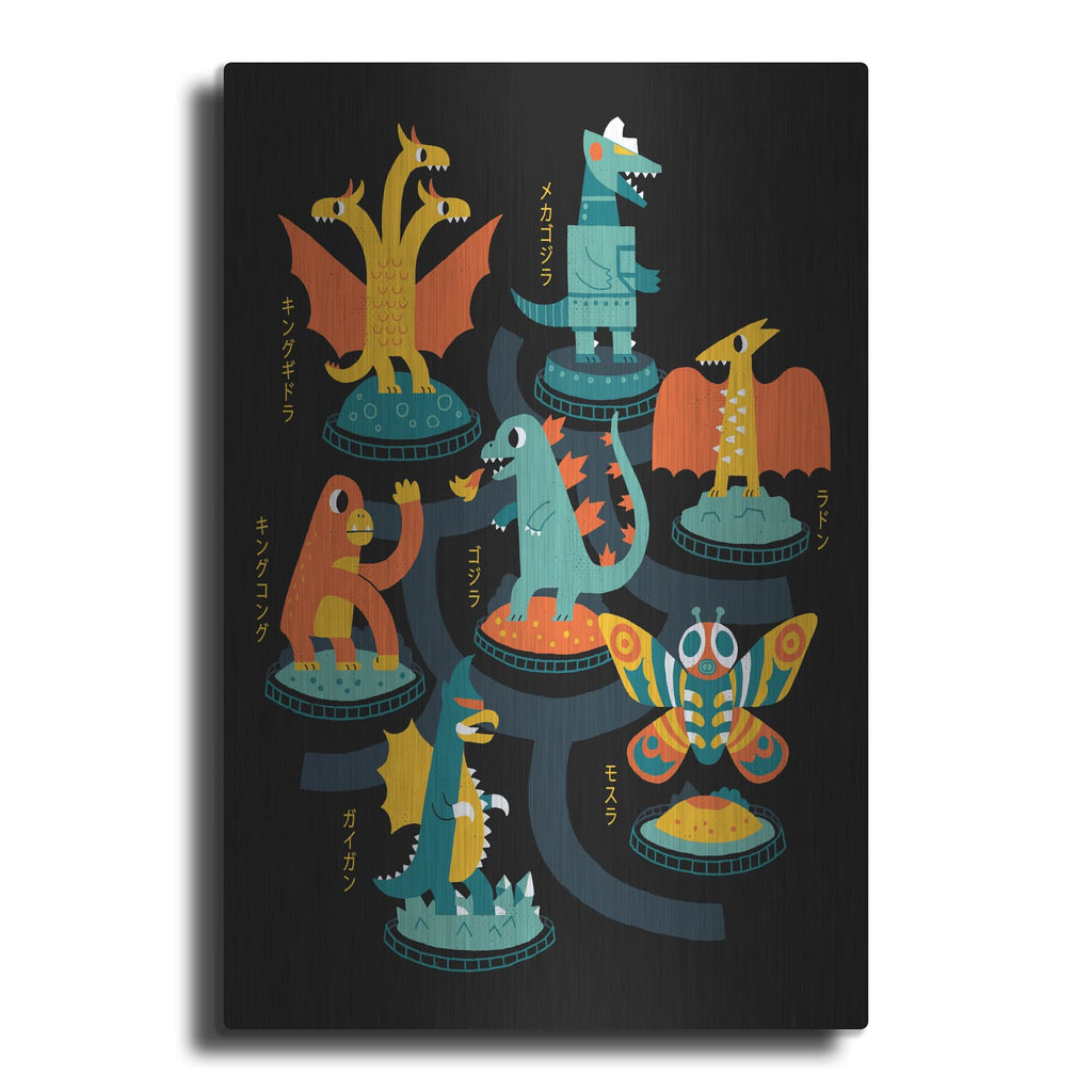 'Tokyo Zoo' by Michael Buxton – Metal Wall Art