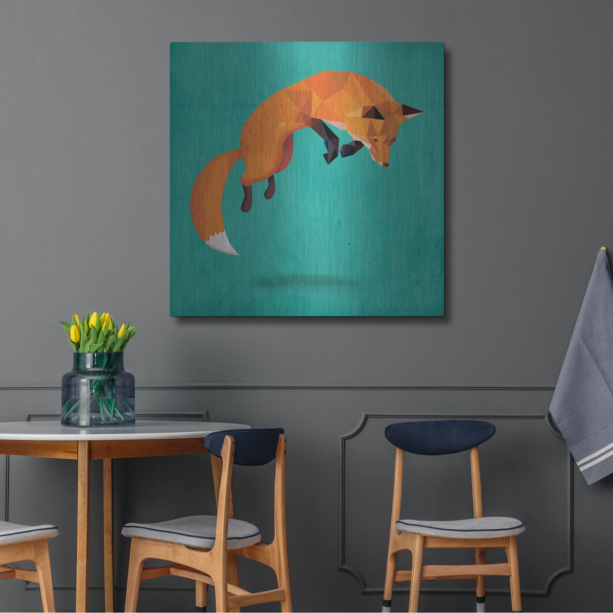 'Transition' by Michael Buxton – Metal Wall Art, 36x36 room view
