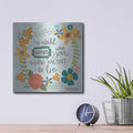 'The World Needs' by Lisa Larson – Metal Wall Art, 12x12 room view