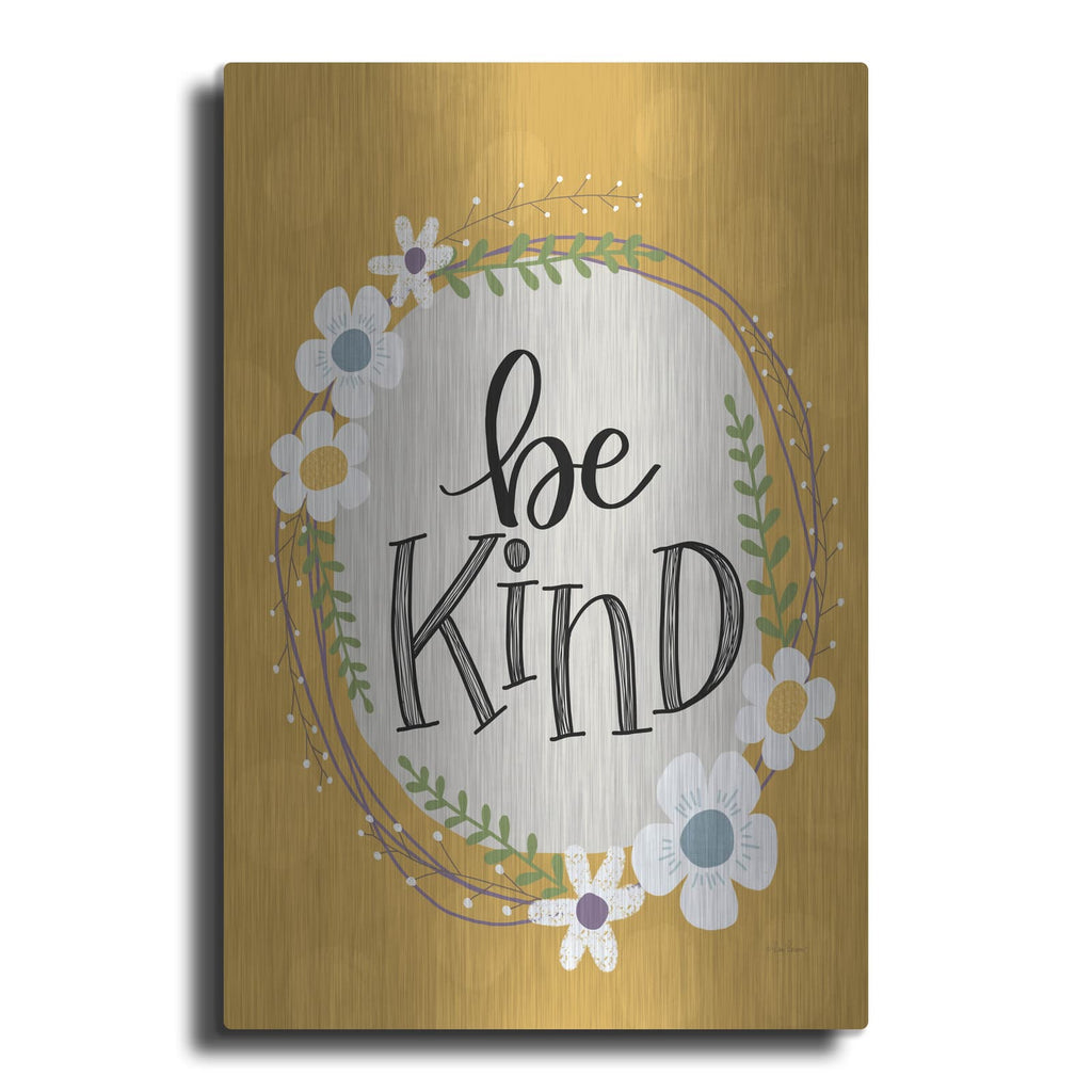 'Be Kind' by Lisa Larson – Metal Wall Art