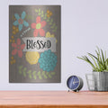 'Blessed' by Lisa Larson – Metal Wall Art, 12x16 room view