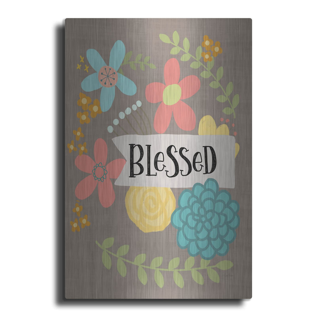'Blessed' by Lisa Larson – Metal Wall Art