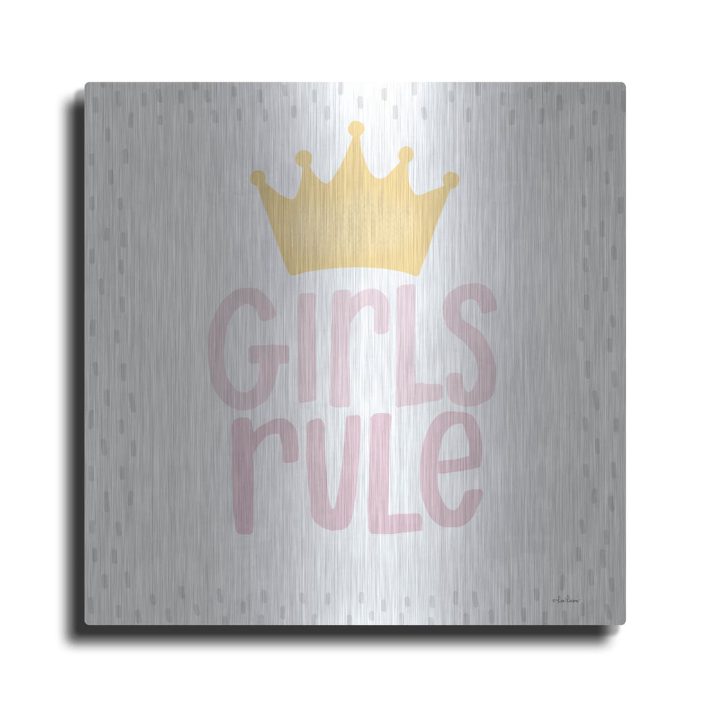 'Girls Rule' by Lisa Larson – Metal Wall Art