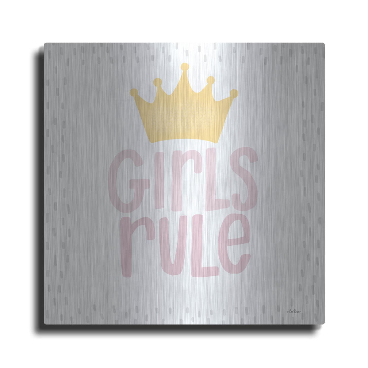 'Girls Rule' by Lisa Larson – Metal Wall Art