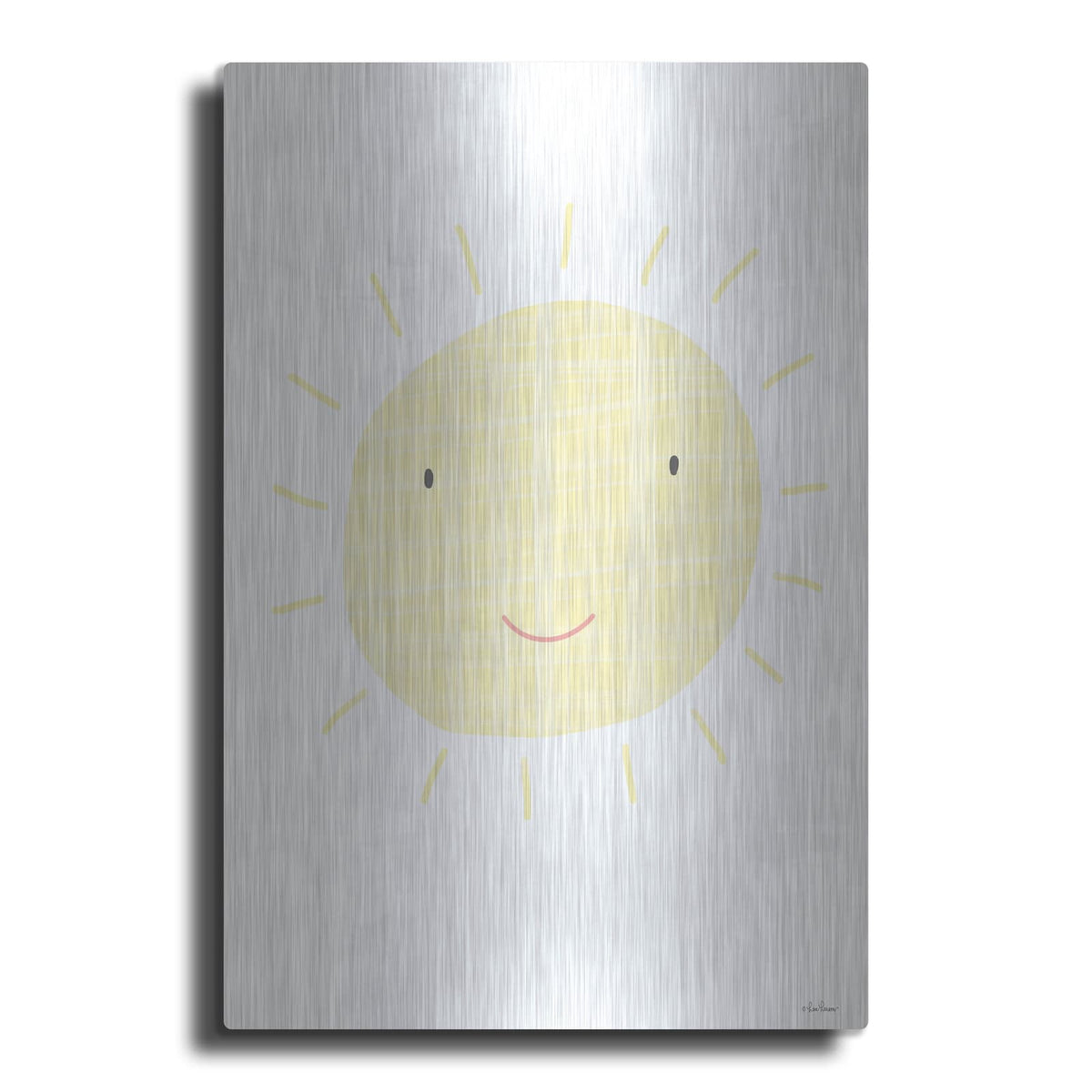 'Happy Sun' by Lisa Larson – Metal Wall Art