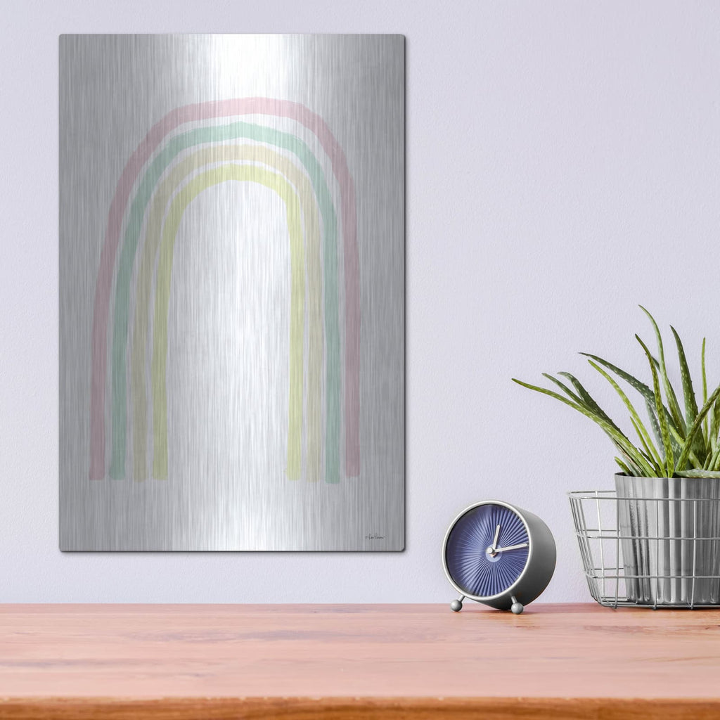 'Rainbow' by Lisa Larson – Metal Wall Art, 12x16 room view