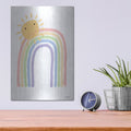 'Rainbow and Sun' by Lisa Larson – Metal Wall Art, 12x16 room view
