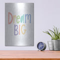 'Dream Big' by Lisa Larson – Metal Wall Art, 12x16 room view