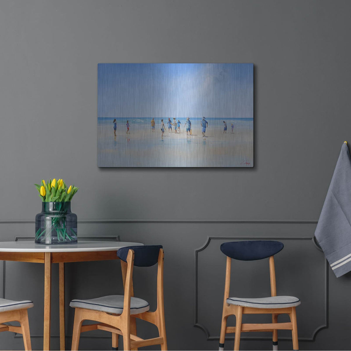 'The Fielders' by Craig Trewin Penny – Metal Wall Art, 36x24 room view