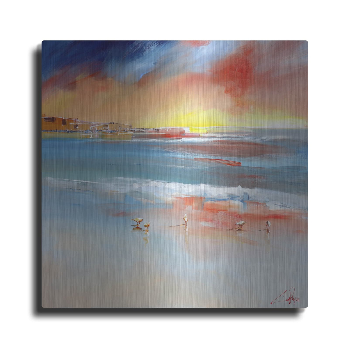 'Over the Club' by Craig Trewin Penny – Metal Wall Art