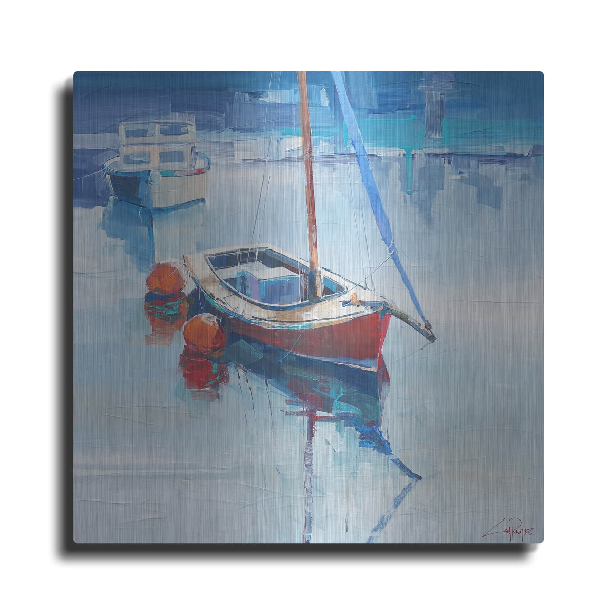 'On the Creek' by Craig Trewin Penny – Metal Wall Art