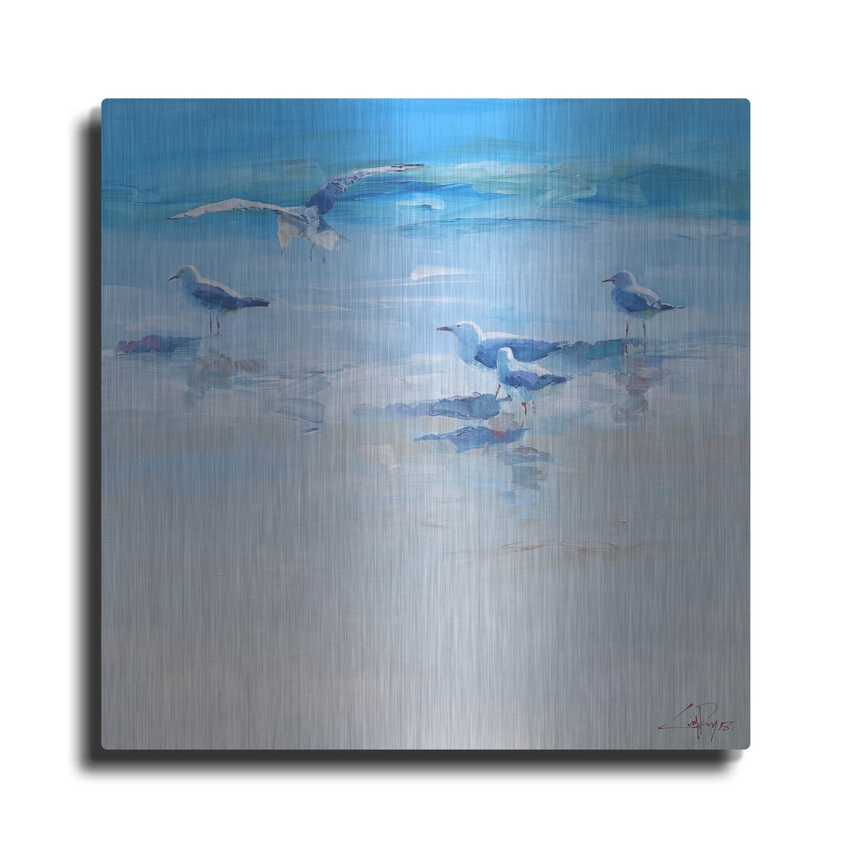 'Landing' by Craig Trewin Penny – Metal Wall Art