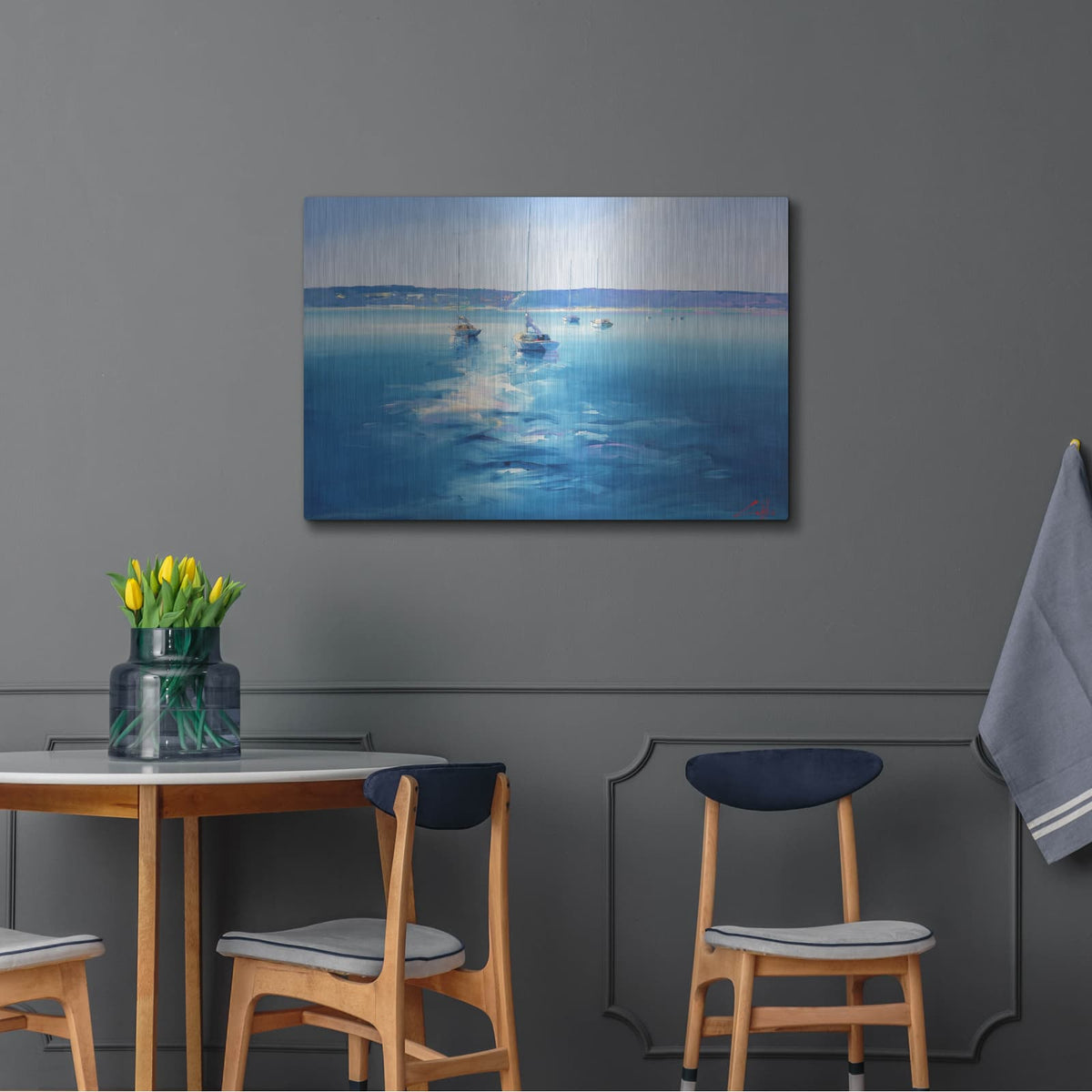 'Mornington Morning' by Craig Trewin Penny – Metal Wall Art, 36x24 room view