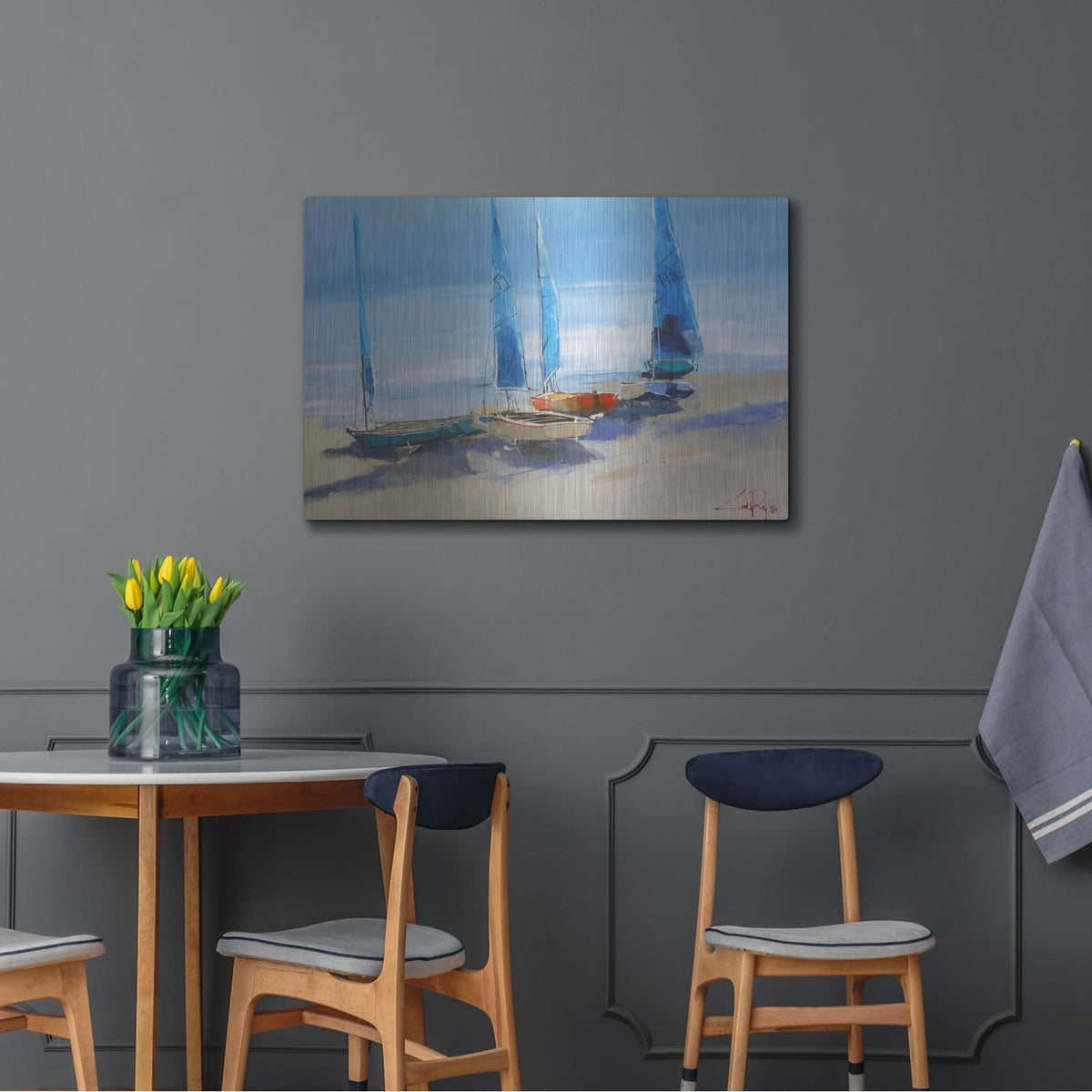 'Before The Sail' by Craig Trewin Penny – Metal Wall Art, 36x24 room view