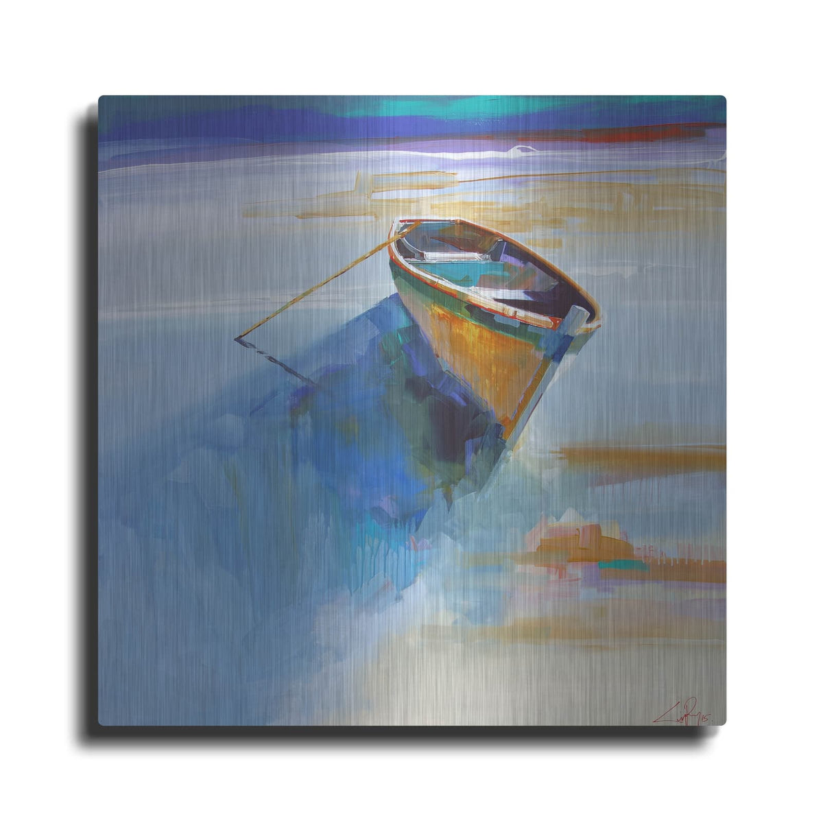 'Low Tide 1' by Craig Trewin Penny – Metal Wall Art