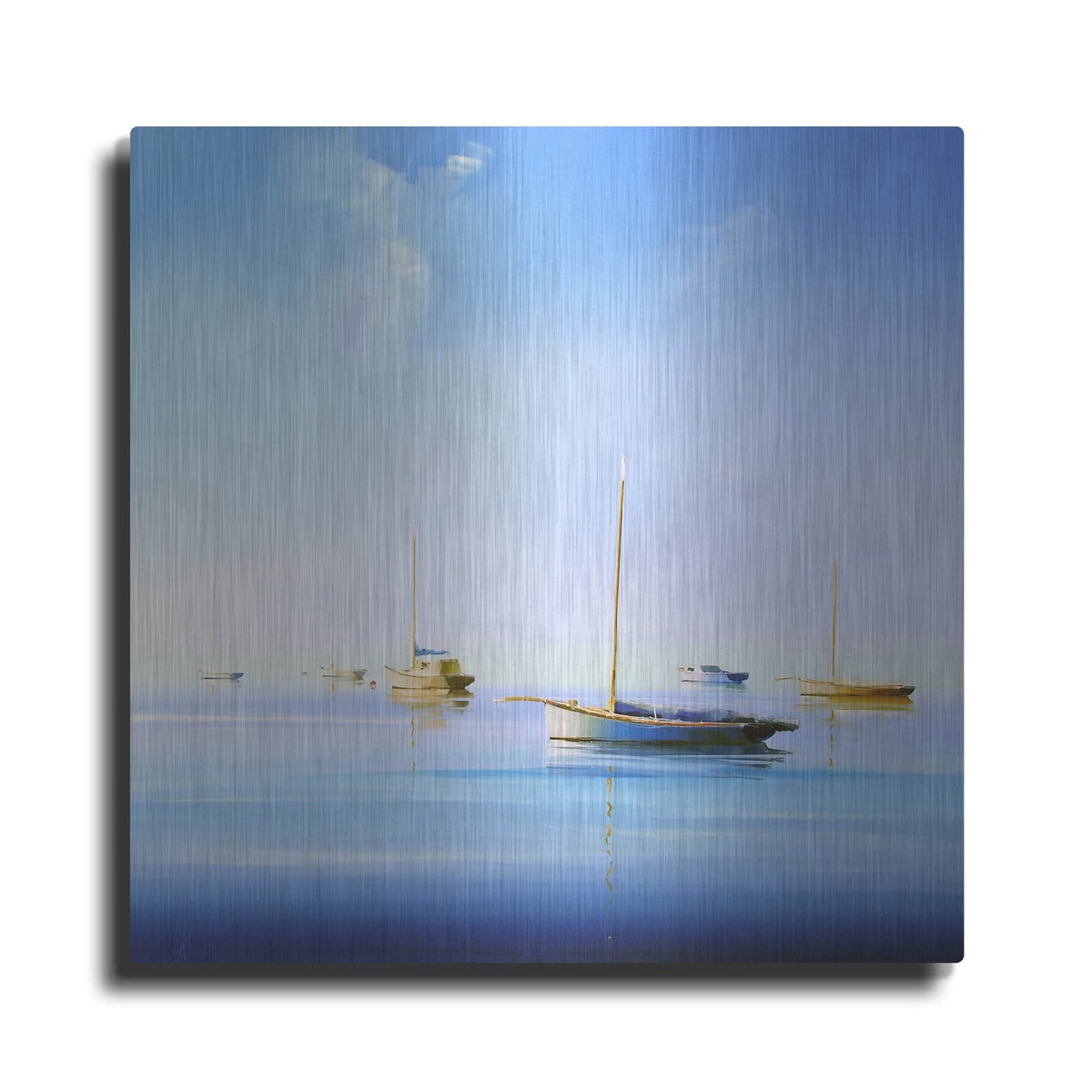 'Blue Couta 2' by Craig Trewin Penny – Metal Wall Art