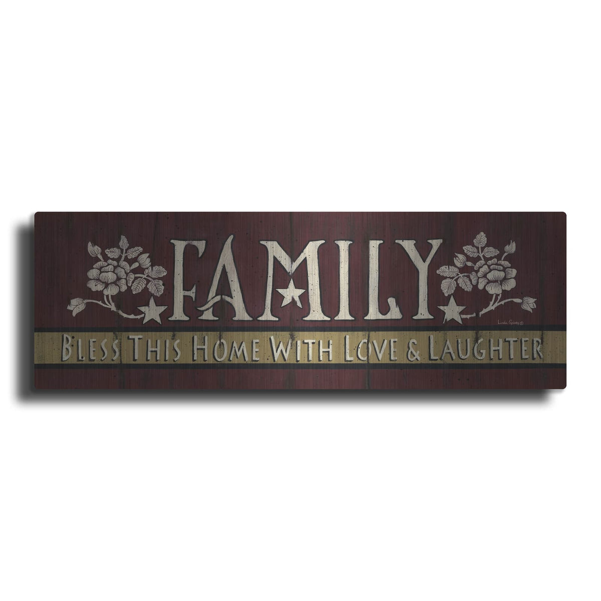 'Family Blessing' by Linda Spivey – Metal Wall Art