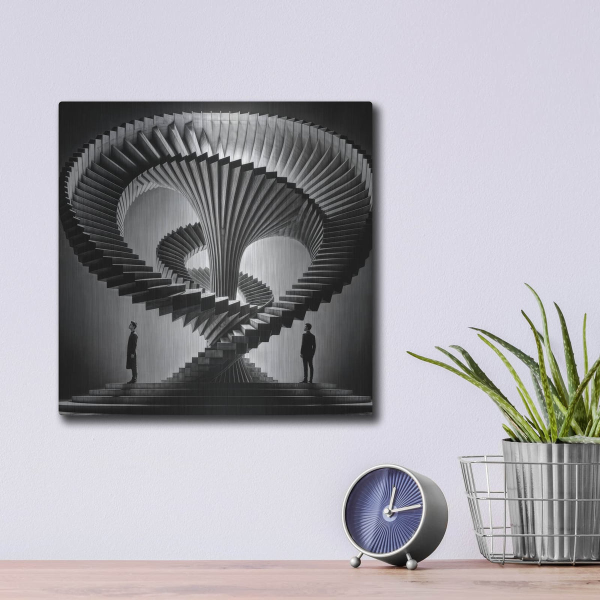 'Choose Your Path 2' by KIR.DART Metal Wall Art