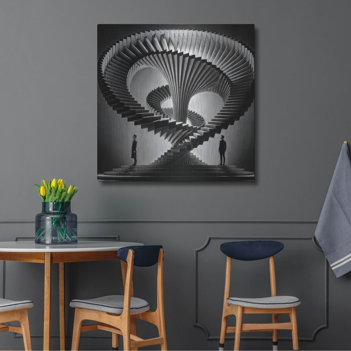 'Choose Your Path 2' by KIR.DART Metal Wall Art