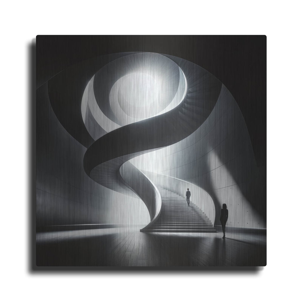 'Choose Your Path 3' by KIR.DART Metal Wall Art