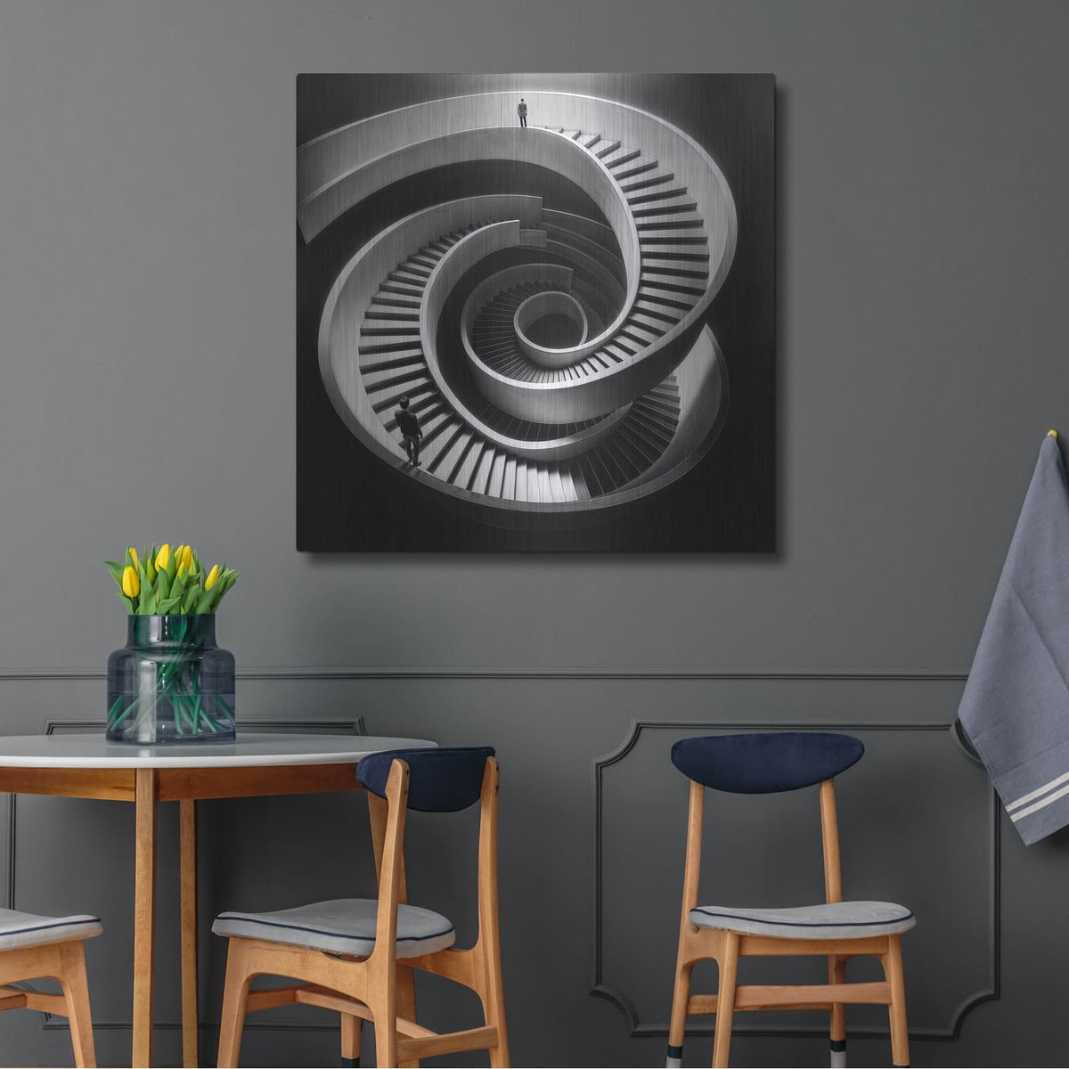 'Choose Your Path 4' by KIR.DART Metal Wall Art