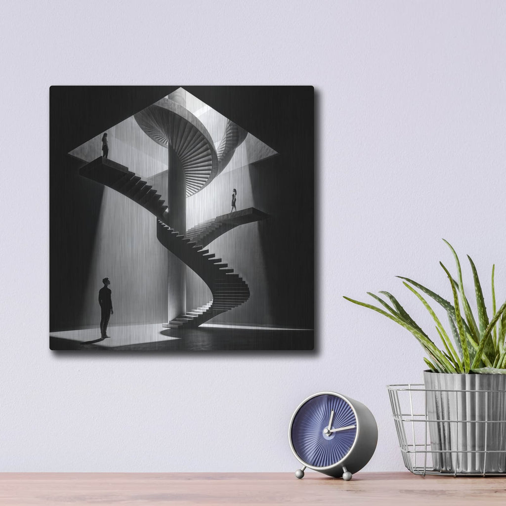 'Choose Your Path 6' by KIR.DART Metal Wall Art