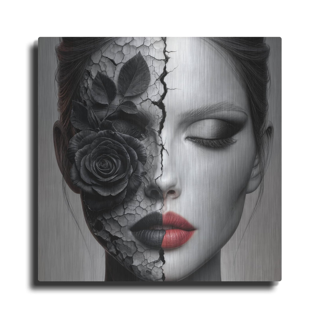 'Divided 1' by KIR.DART Metal Wall Art