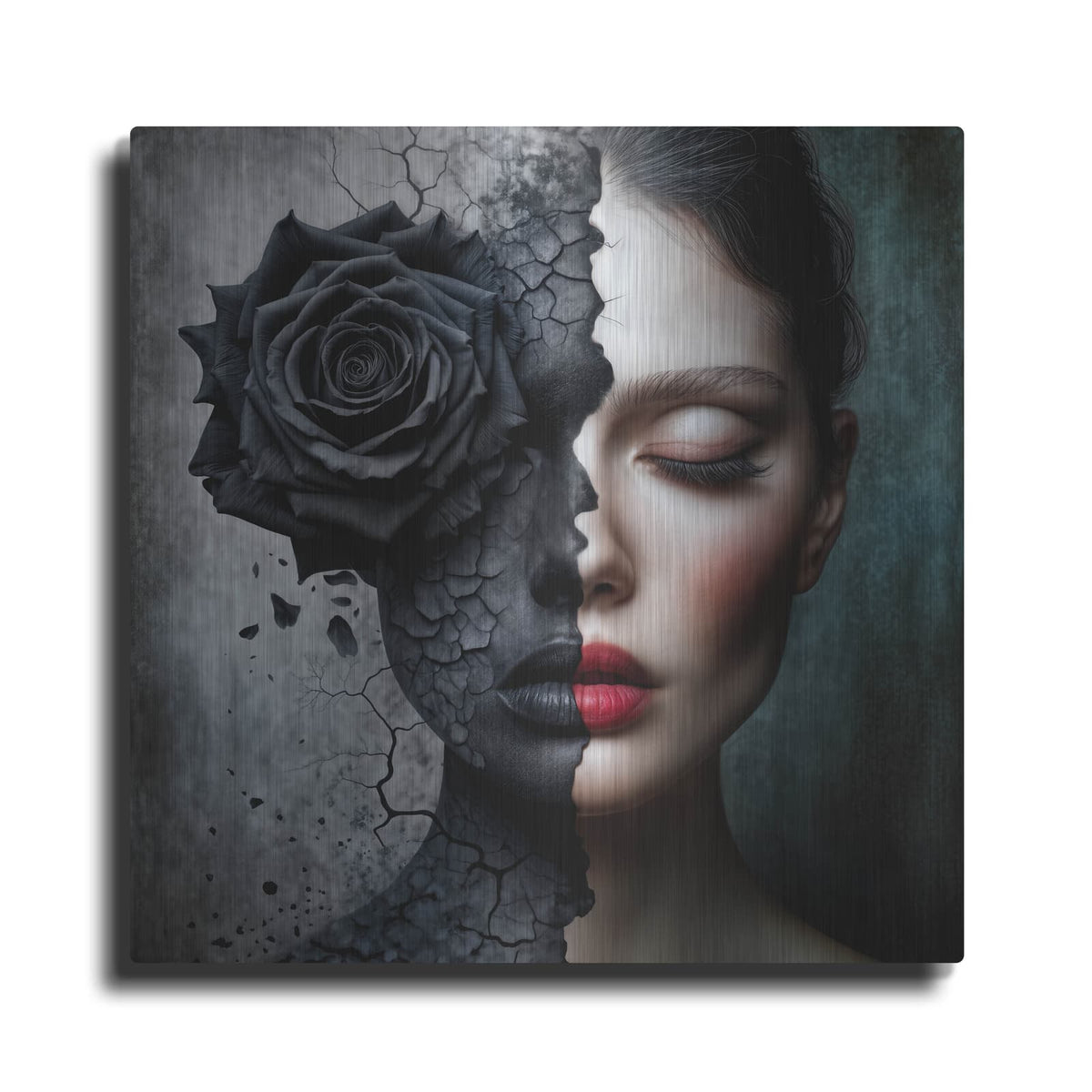 'Divided 2' by KIR.DART Metal Wall Art