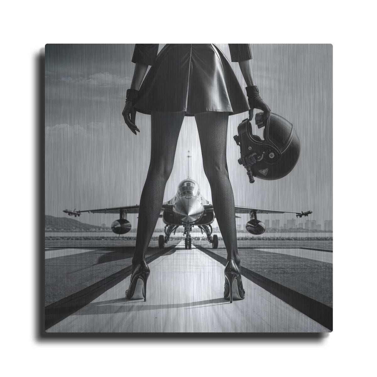 'Flight Line' by KIR.DART Metal Wall Art