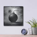 'Flower Bomb' by KIR.DART Metal Wall Art