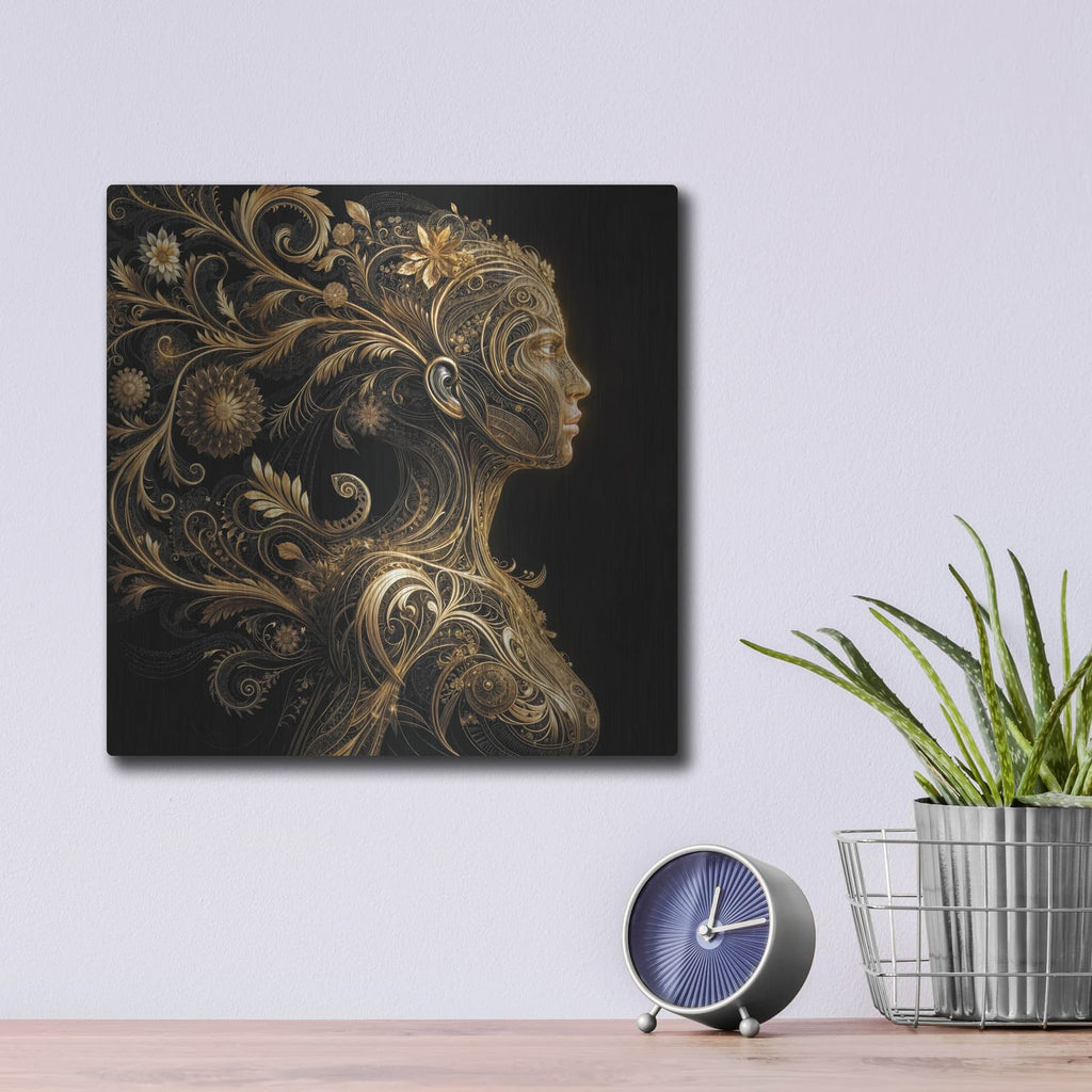 'Human Form' by KIR.DART Metal Wall Art