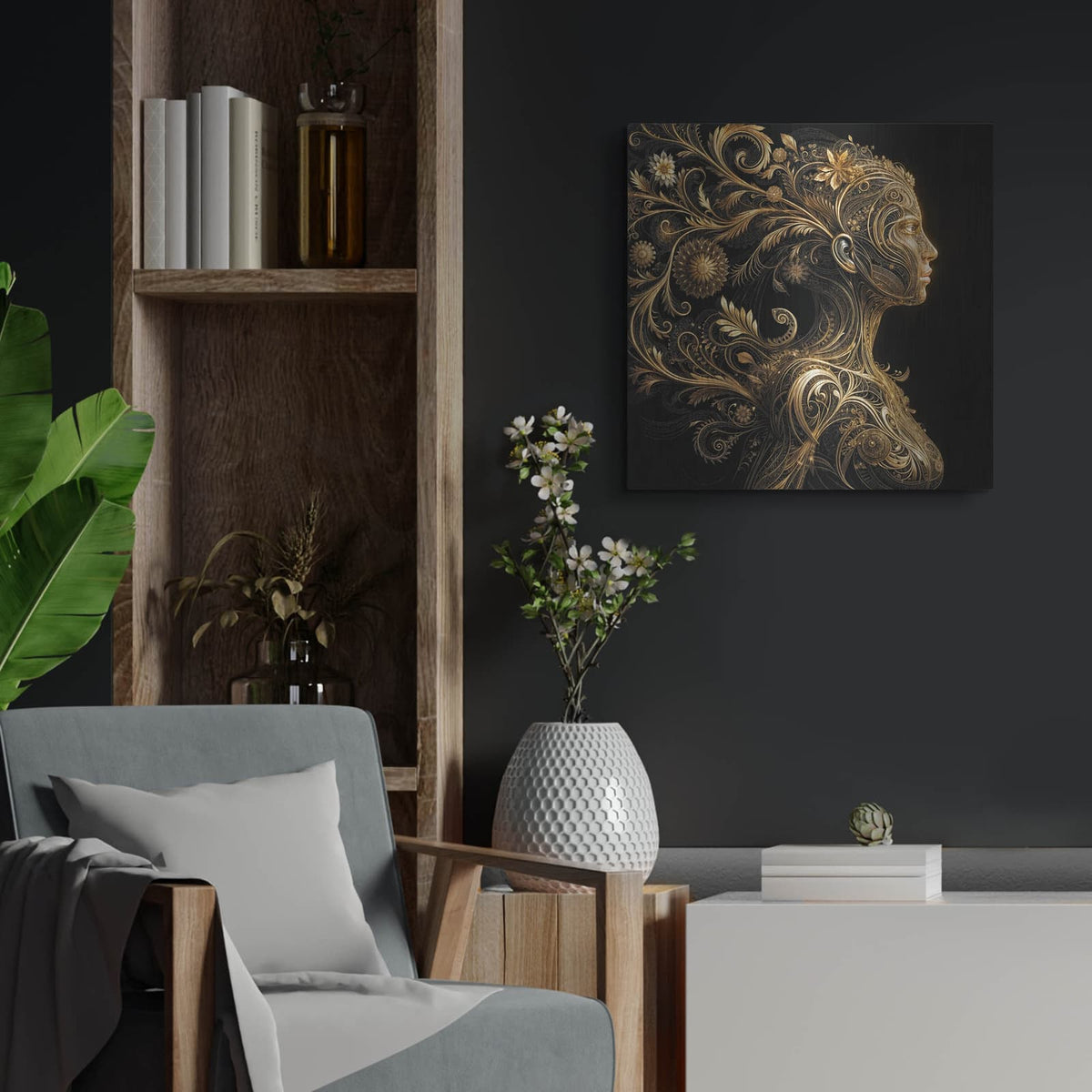 'Human Form' by KIR.DART Metal Wall Art