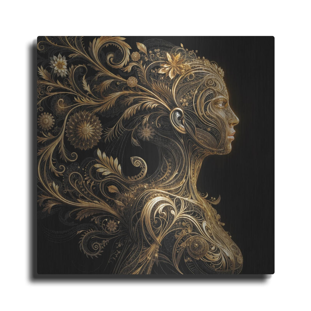 'Human Form' by KIR.DART Metal Wall Art