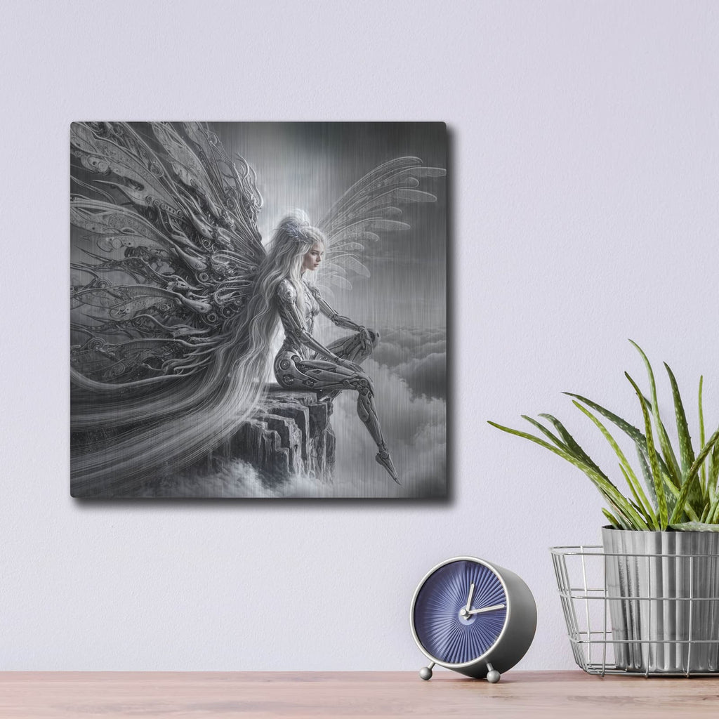 'In Clouds' by KIR.DART Metal Wall Art