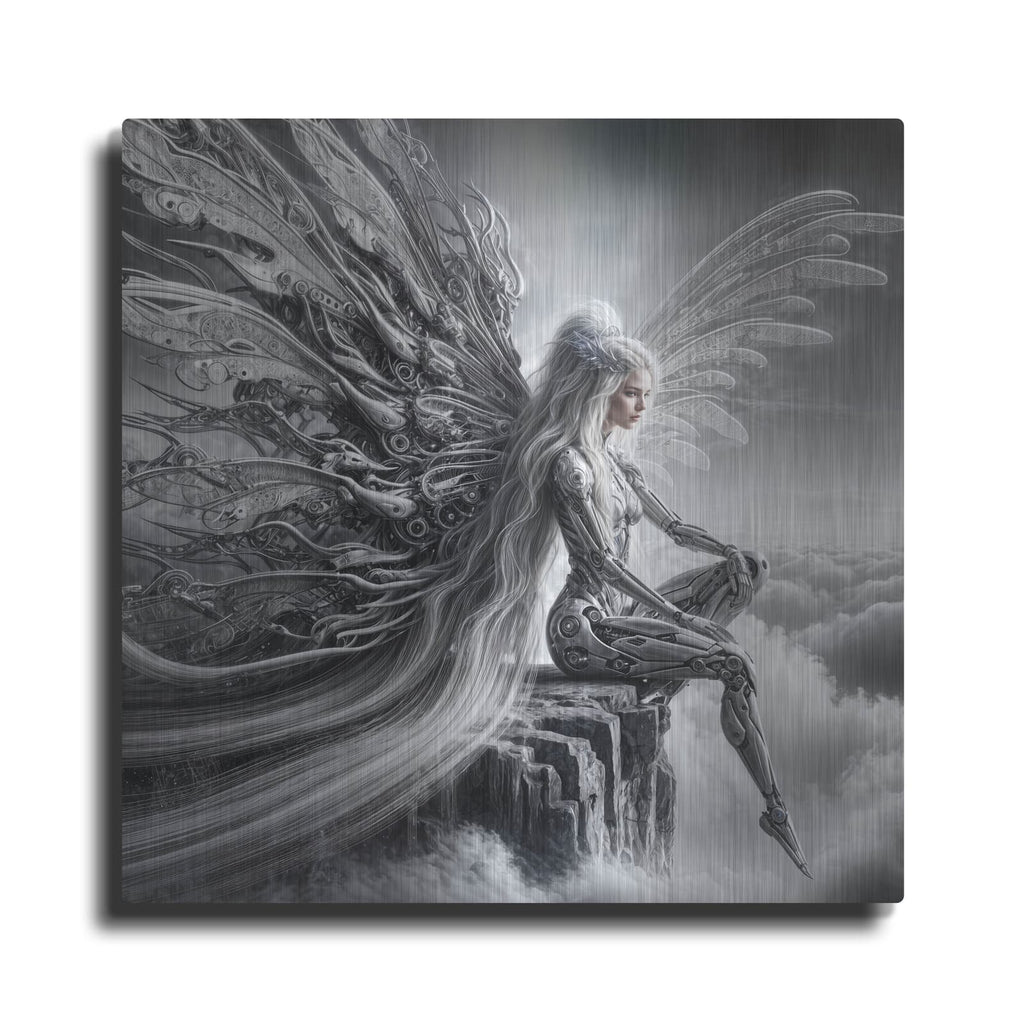 'In Clouds' by KIR.DART Metal Wall Art