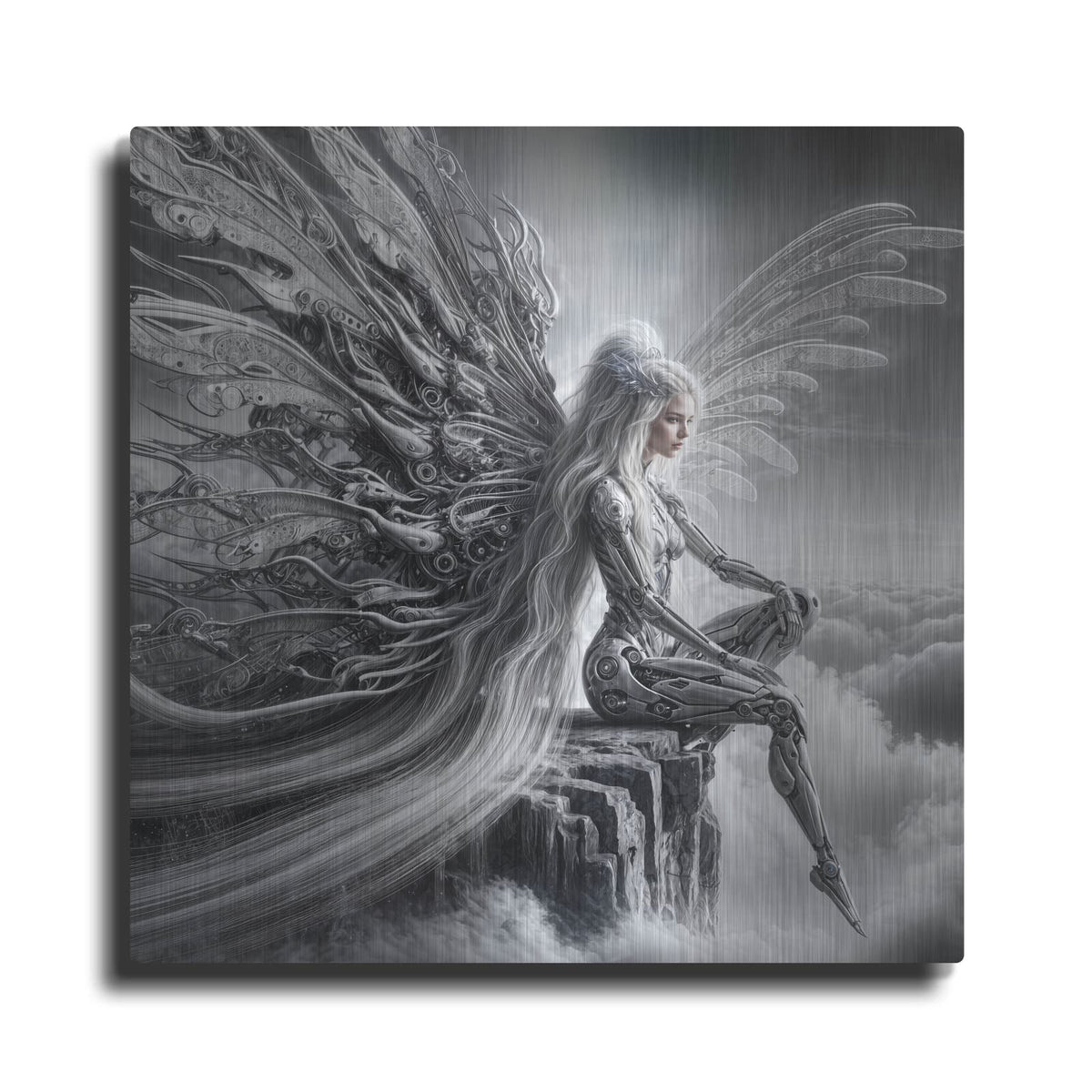 'In Clouds' by KIR.DART Metal Wall Art