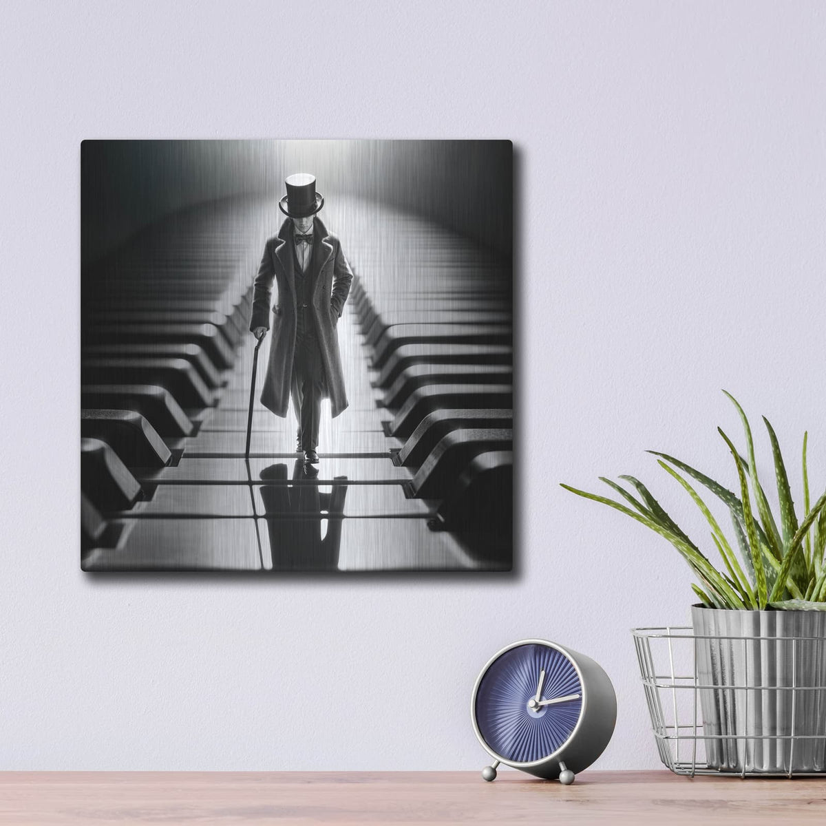 'Musical Steps 2' by KIR.DART Metal Wall Art