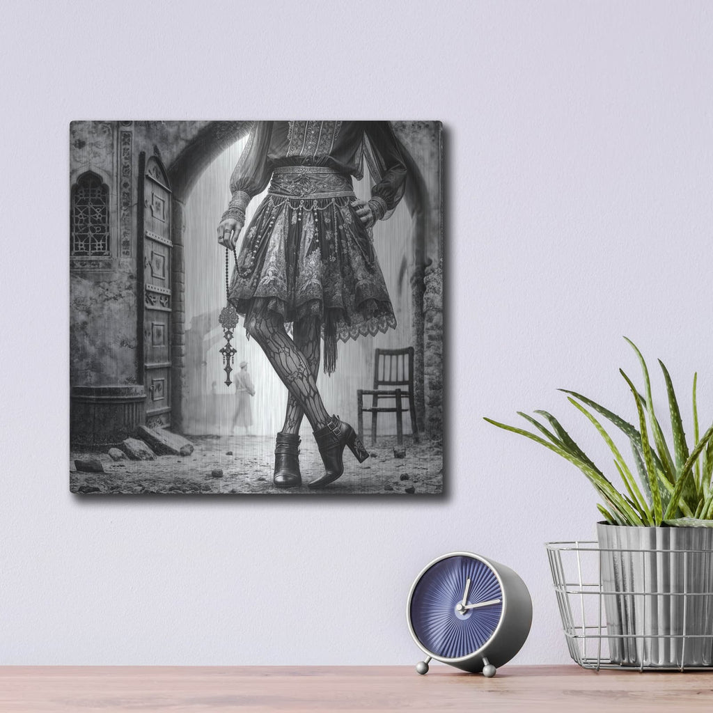 'Pause' by KIR.DART Metal Wall Art