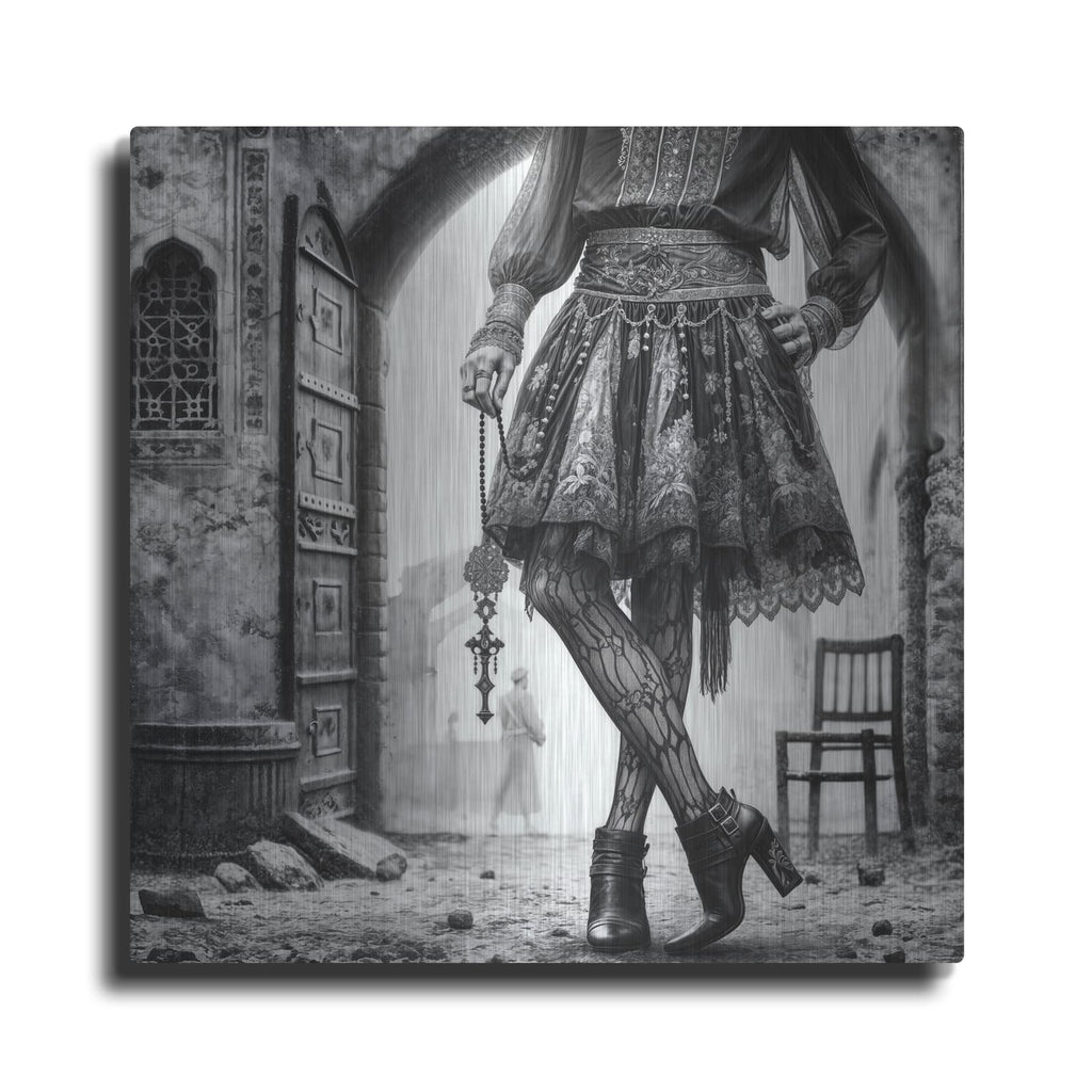 'Pause' by KIR.DART Metal Wall Art