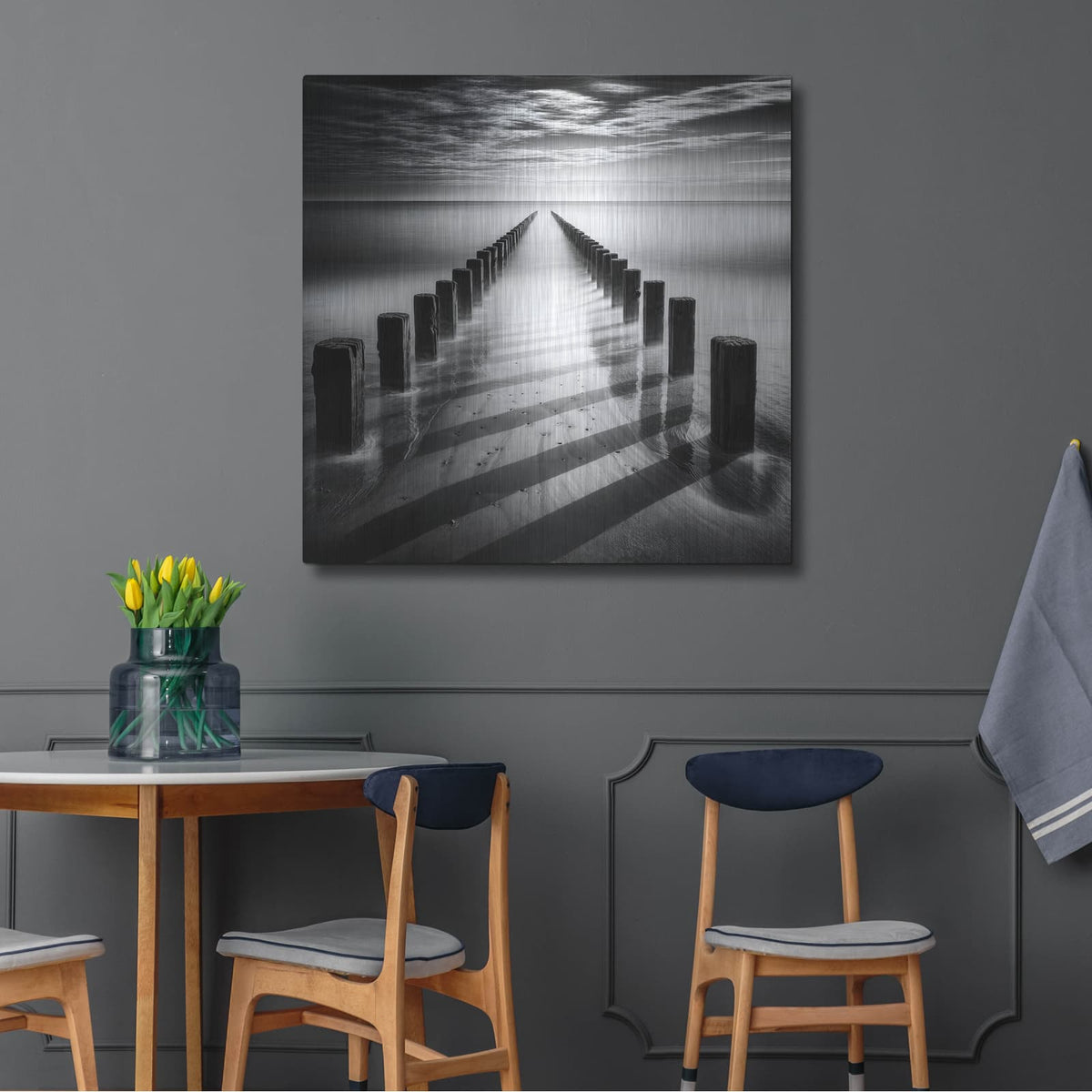 'Standing Still' by KIR.DART Metal Wall Art