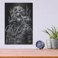 'Time Traveler 3' by KIR.DART Metal Wall Art