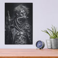 'Time Traveler 4' by KIR.DART Metal Wall Art